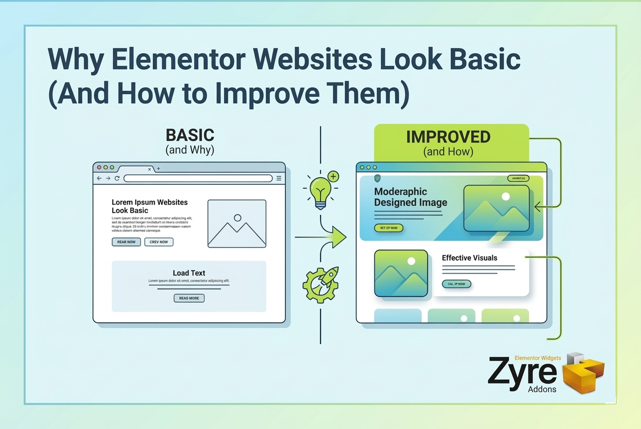 Why Elementor Websites Look Basic (And How to Improve Them)